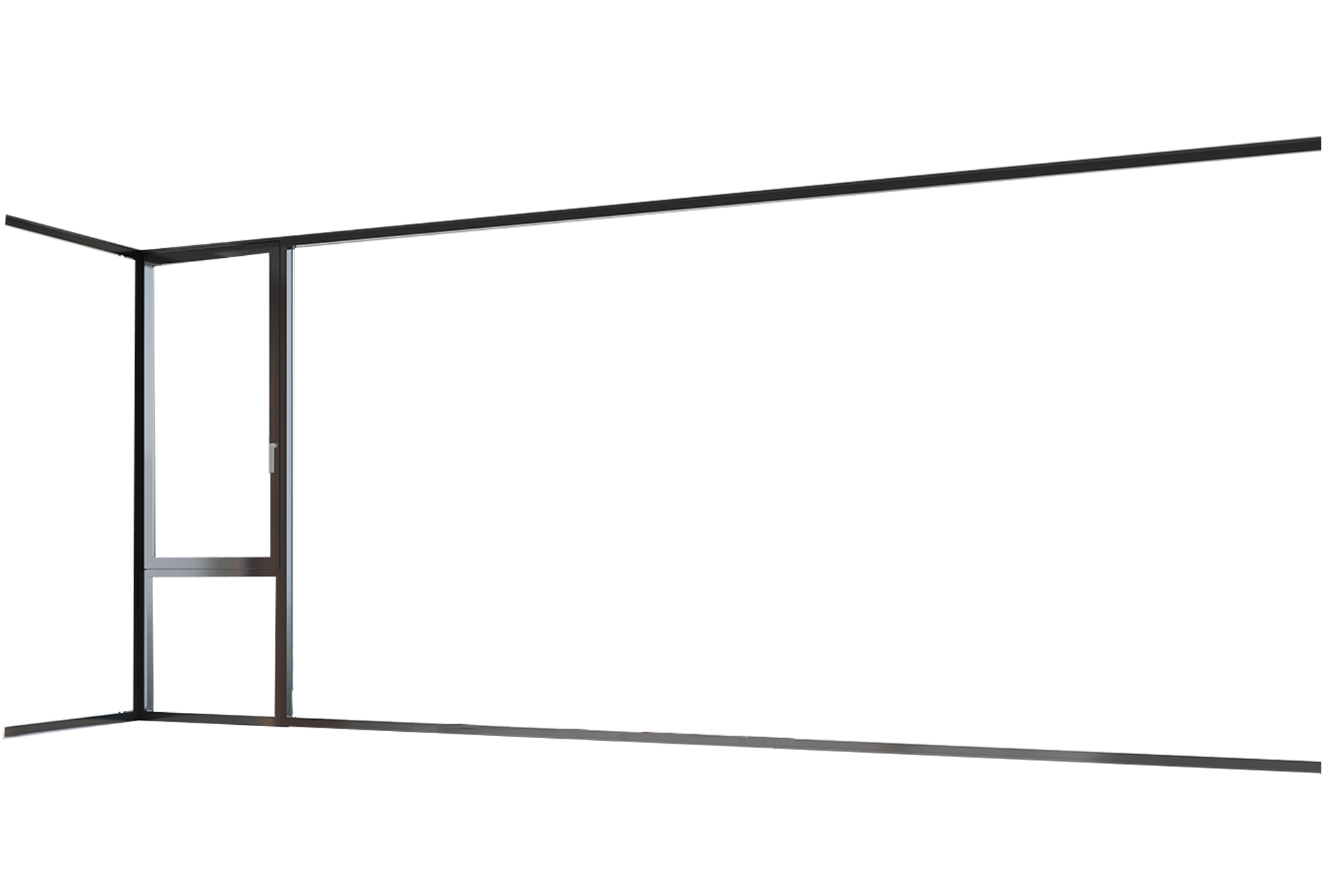 威尼斯系列120幕墙隐排一体窗